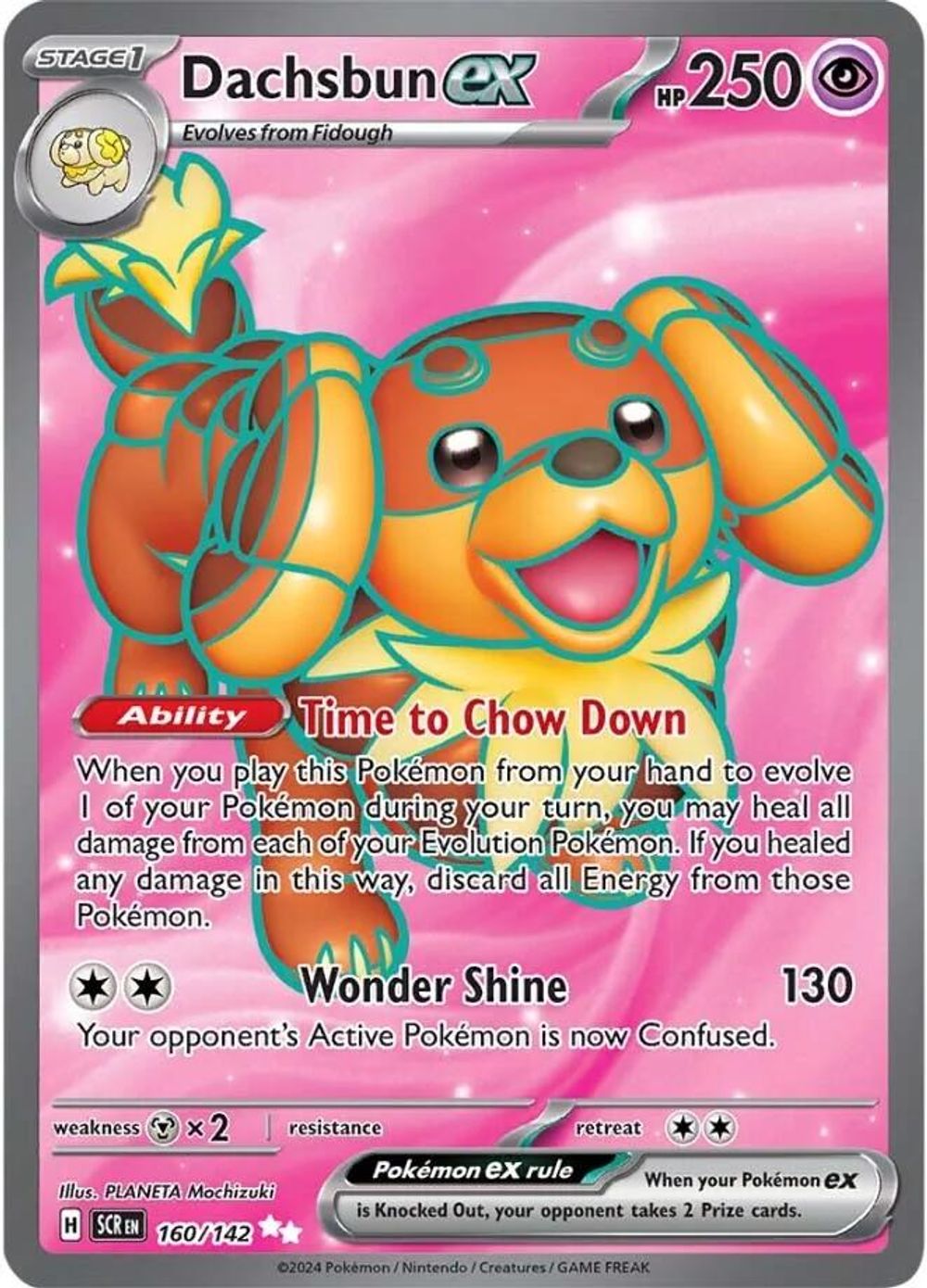 Dachsbun ex - 160/142 — SV07: Stellar Crown