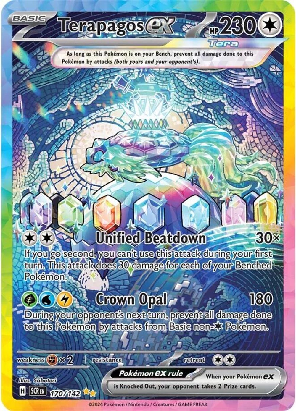 Terapagos ex - 170/142 — SV07: Stellar Crown