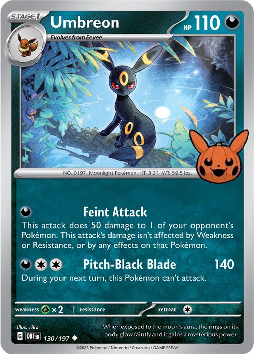 Umbreon — Trick or Trade BOOster Bundle 2024