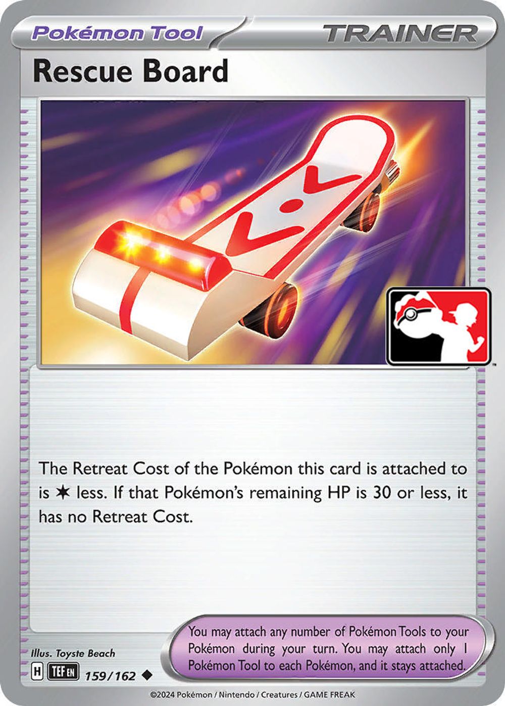 Rescue Board — Prize Pack Series Cards
