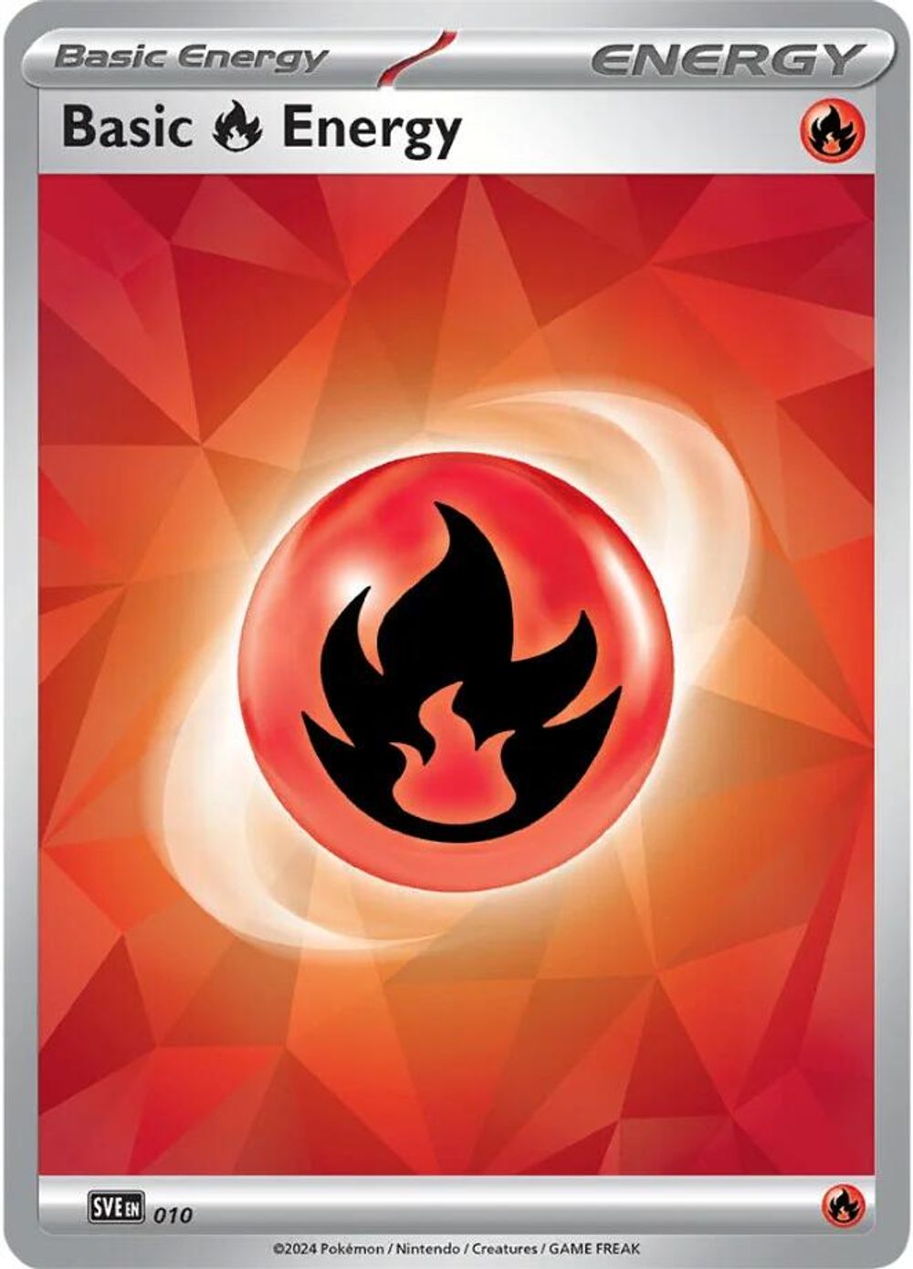 Basic Fire Energy - 010 — SVE: Scarlet & Violet Energies