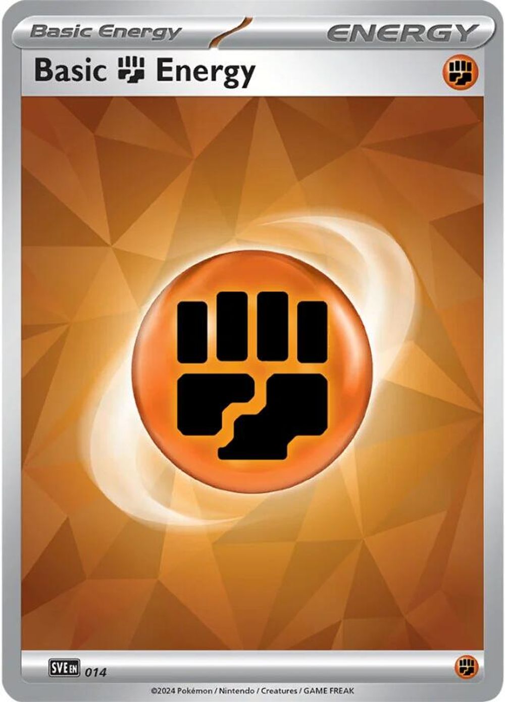Basic Fighting Energy - 014 — SVE: Scarlet & Violet Energies