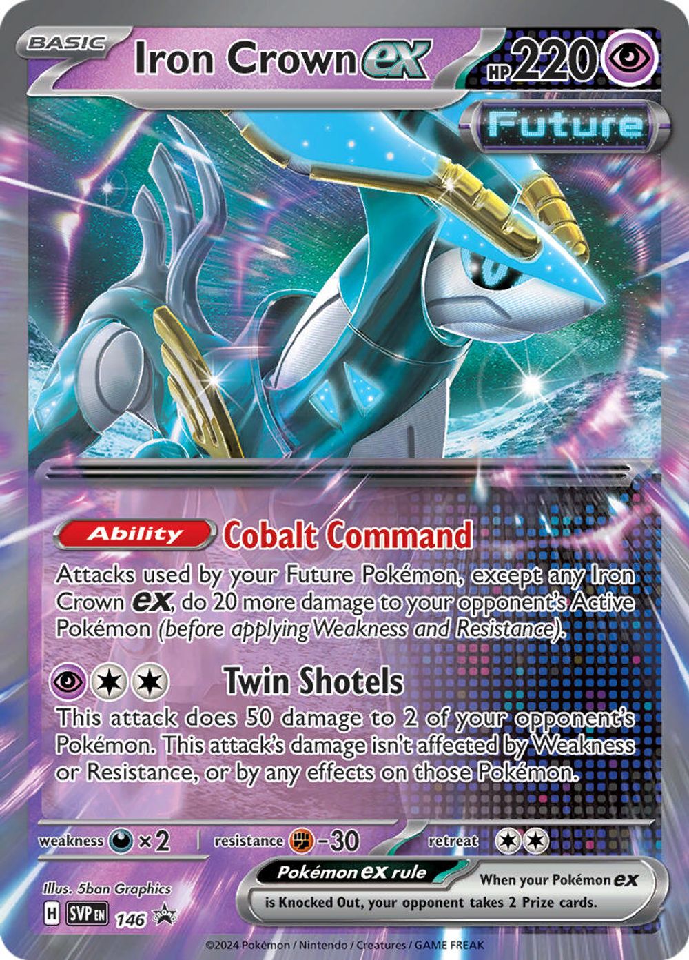 Iron Crown ex - 146 — SV: Scarlet & Violet Promo Cards