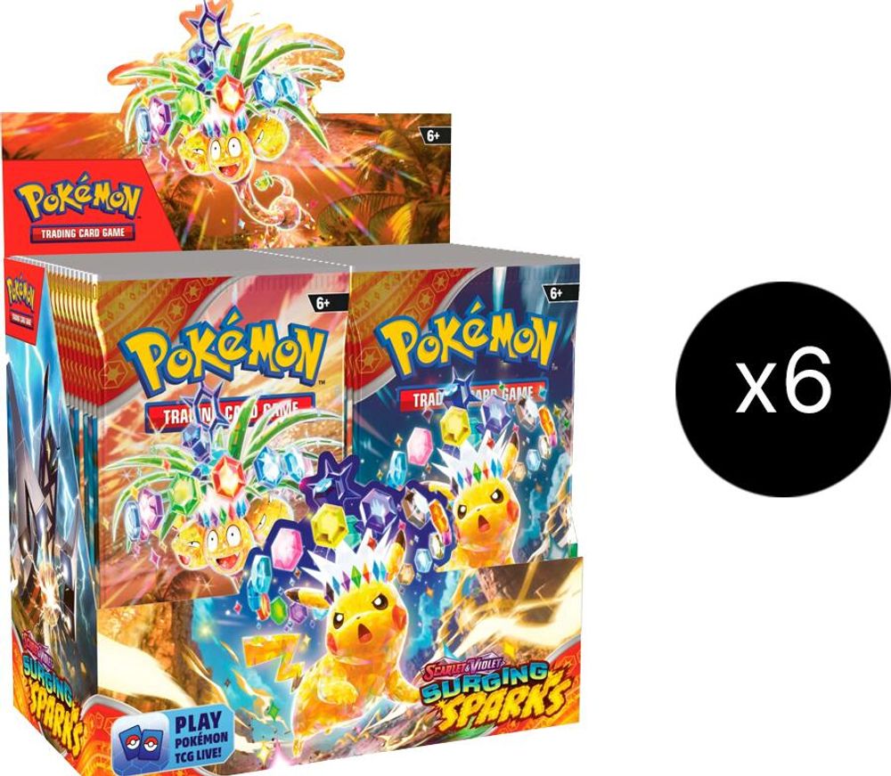 Surging Sparks Booster Box Case — SV08: Surging Sparks