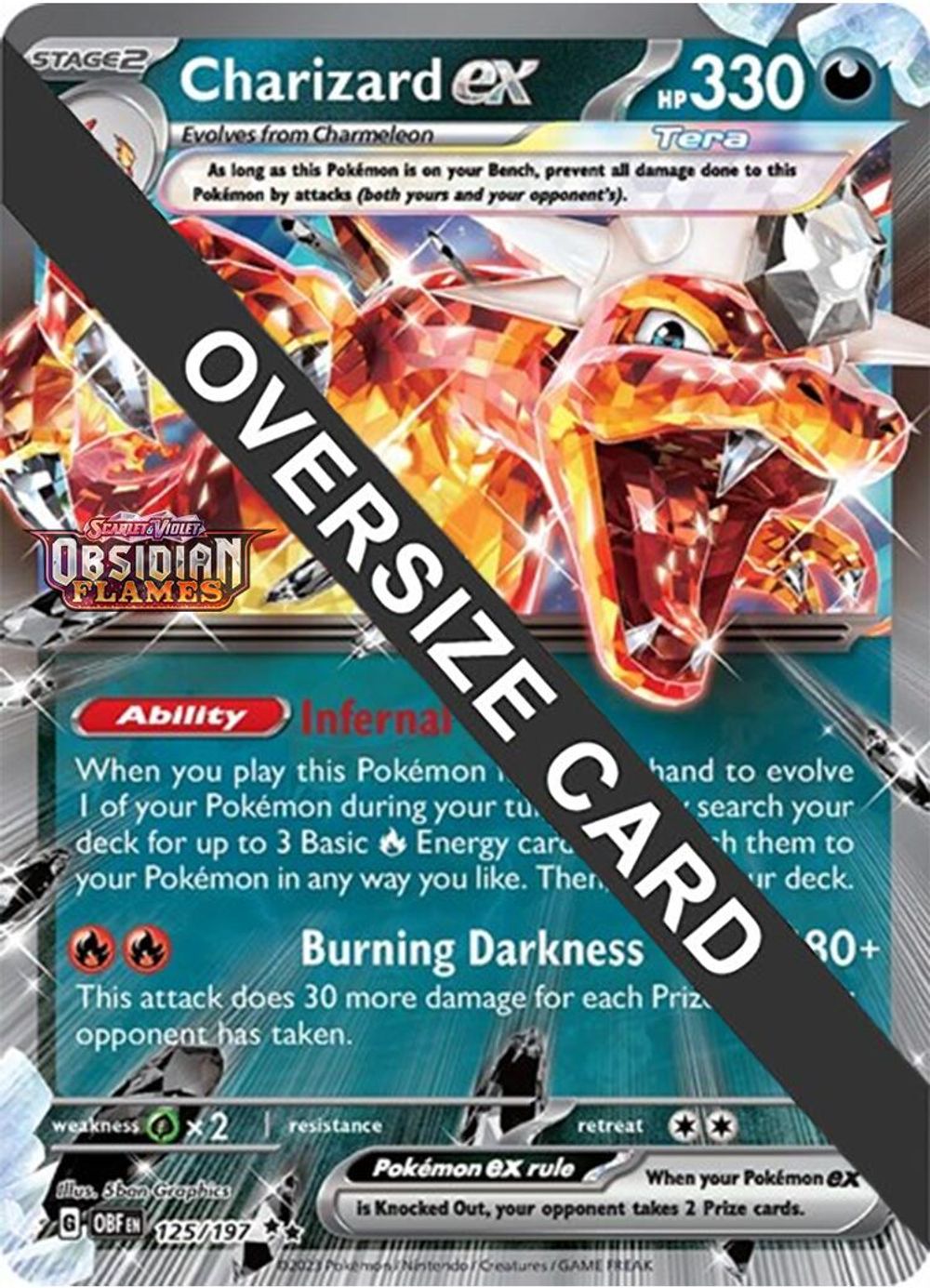 Charizard ex - 125/197 — Jumbo Cards