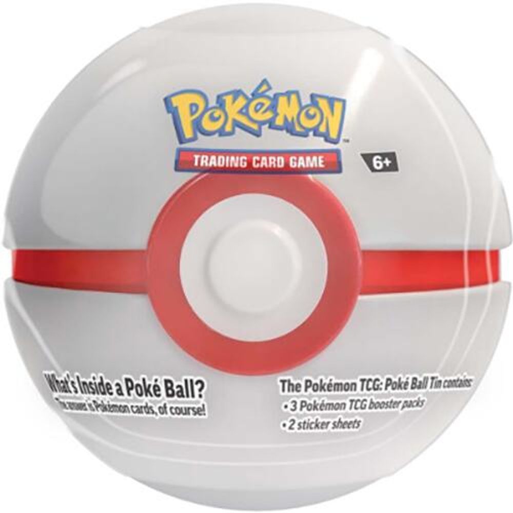 Pokemon - Poke Ball Tin - Premier Ball (Q4 2024) — Miscellaneous Cards & Products