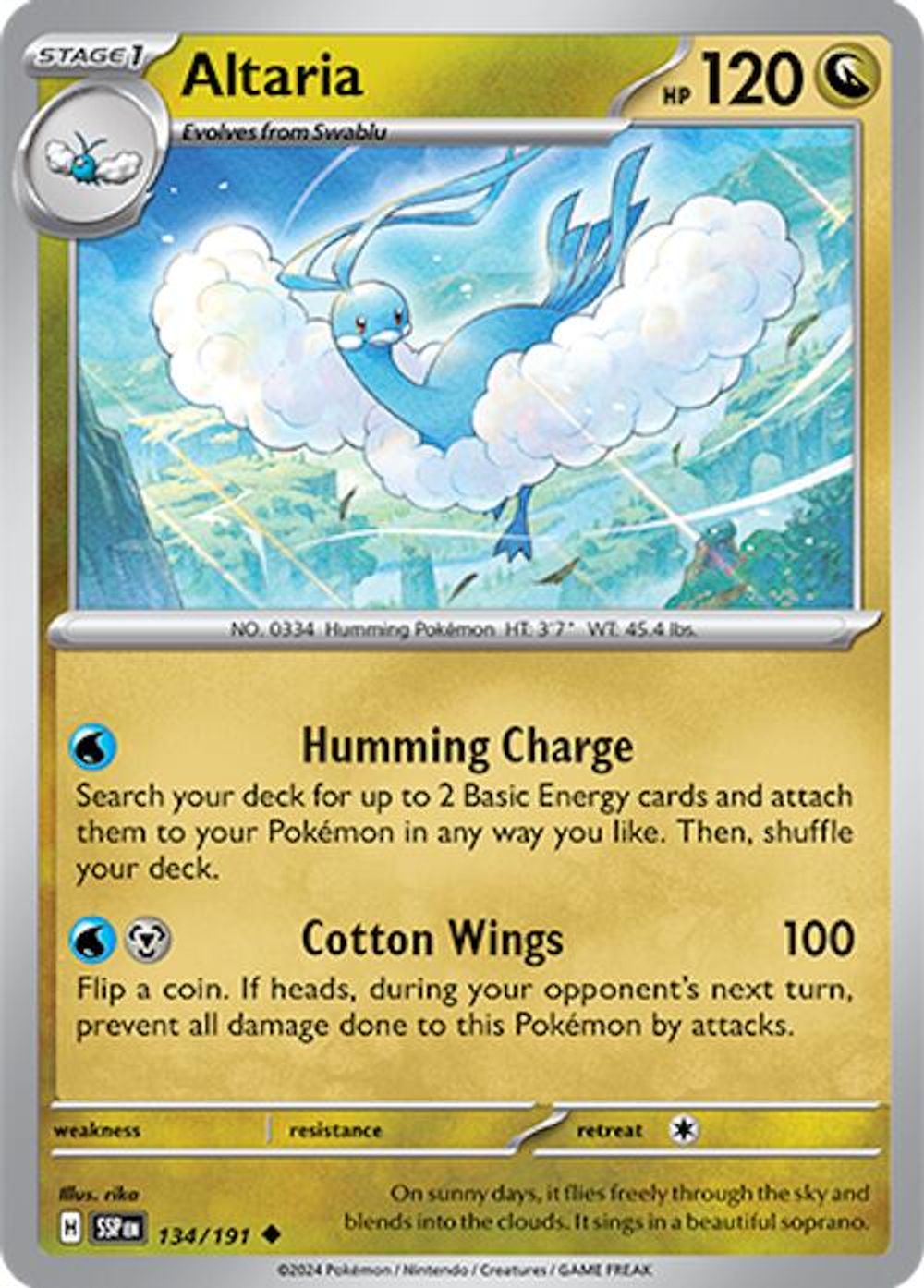 Altaria — SV08: Surging Sparks