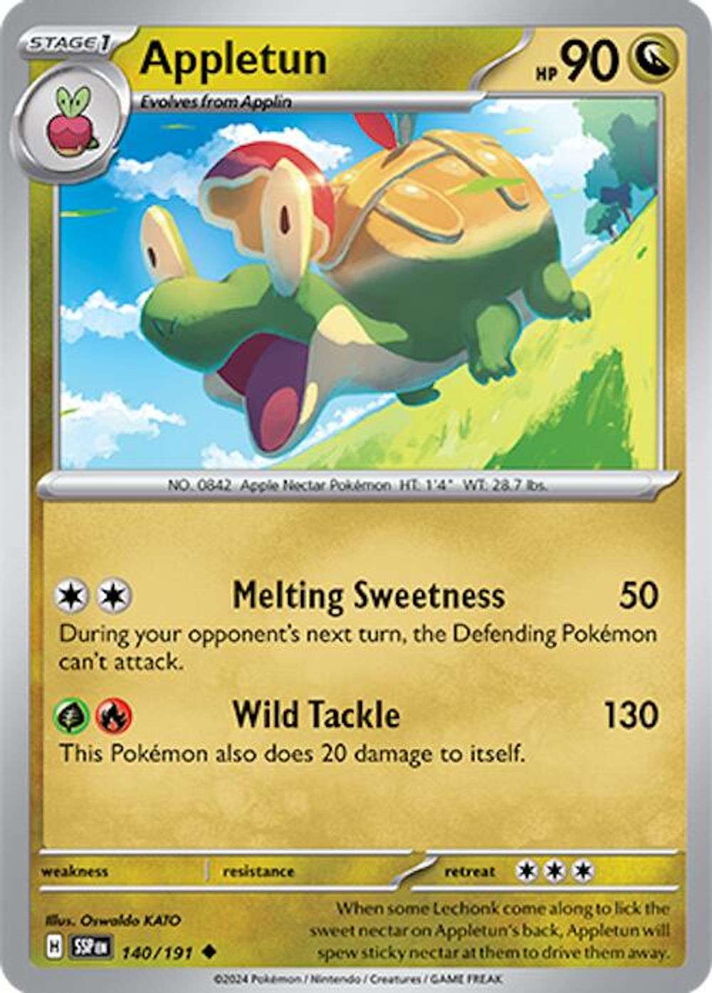 Appletun - 140/191 — SV08: Surging Sparks