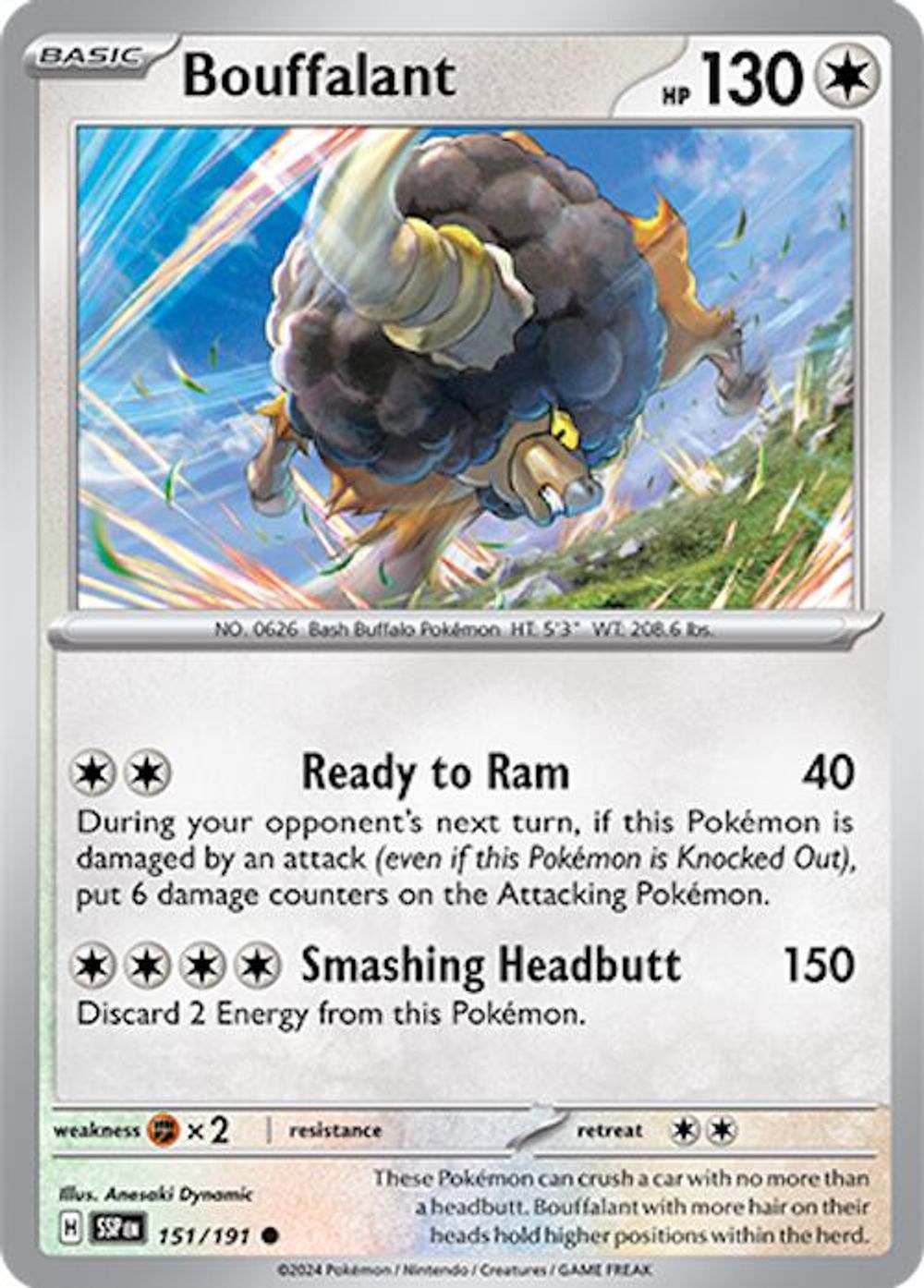 Bouffalant — SV08: Surging Sparks