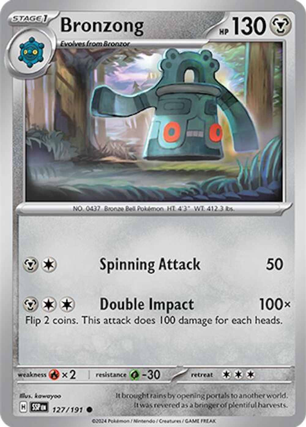 Bronzong — SV08: Surging Sparks
