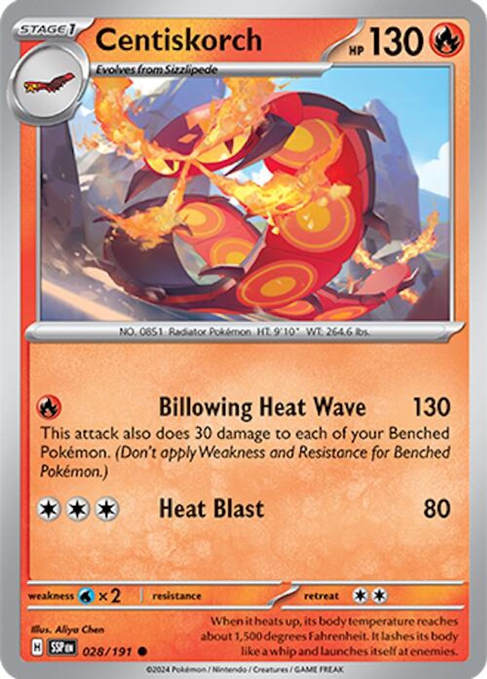 Centiskorch — SV08: Surging Sparks