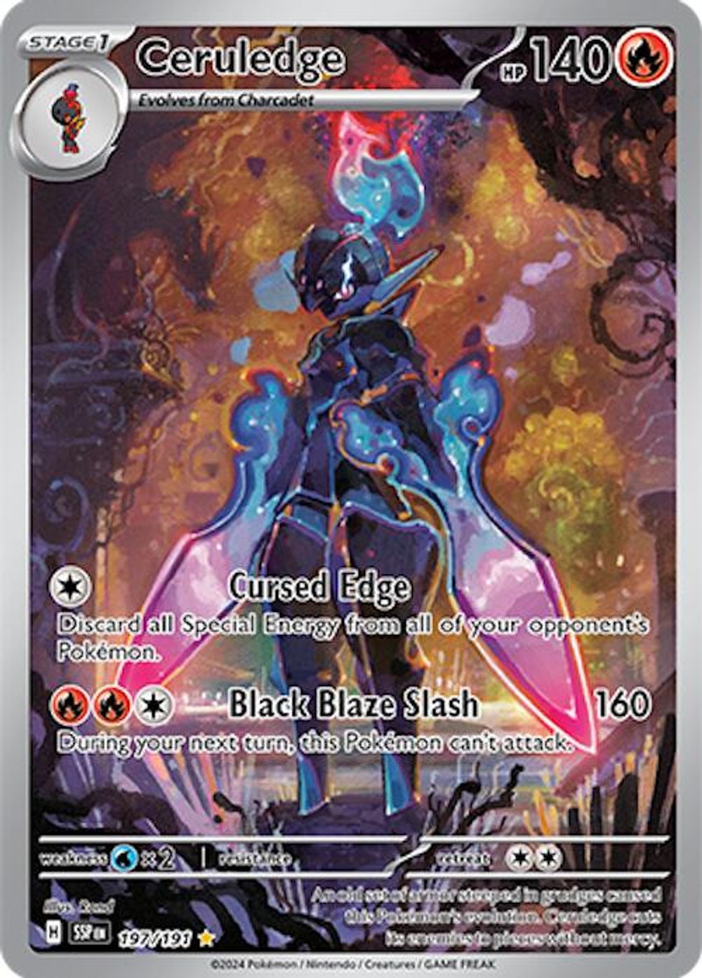 Ceruledge - 197/191 — SV08: Surging Sparks