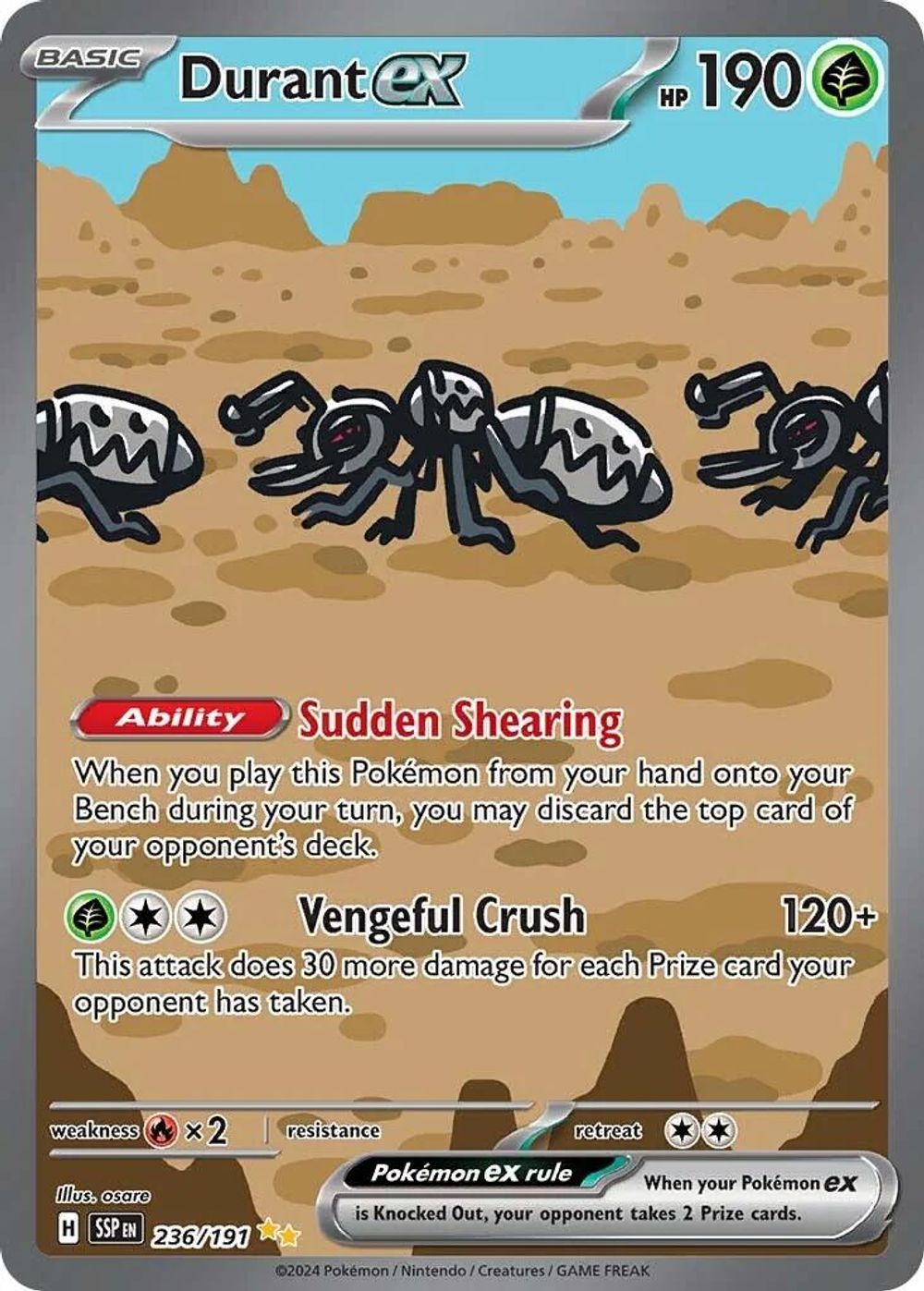 Durant ex - 236/191 — SV08: Surging Sparks