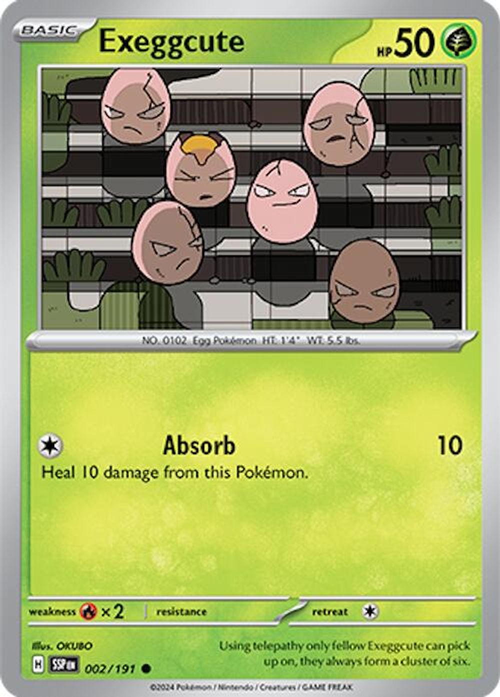 Exeggcute - 002/191 — SV08: Surging Sparks