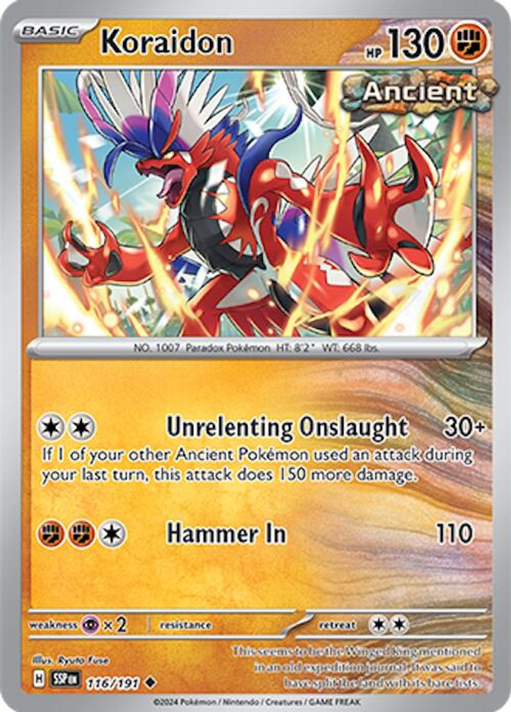 Koraidon — SV08: Surging Sparks