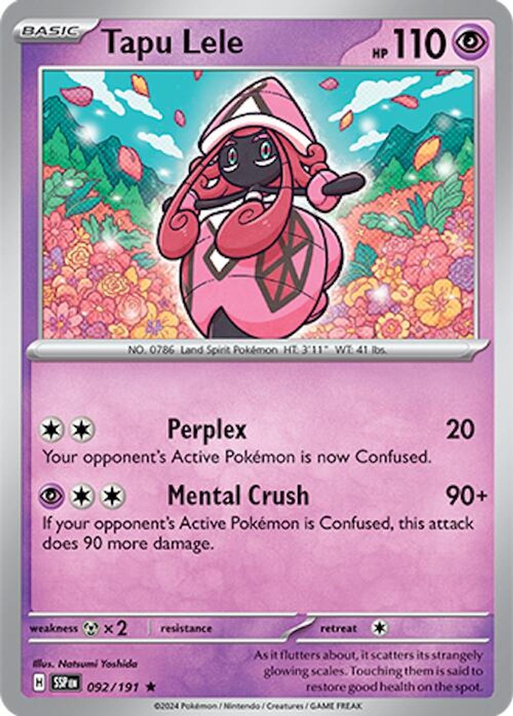 Tapu Lele — SV08: Surging Sparks
