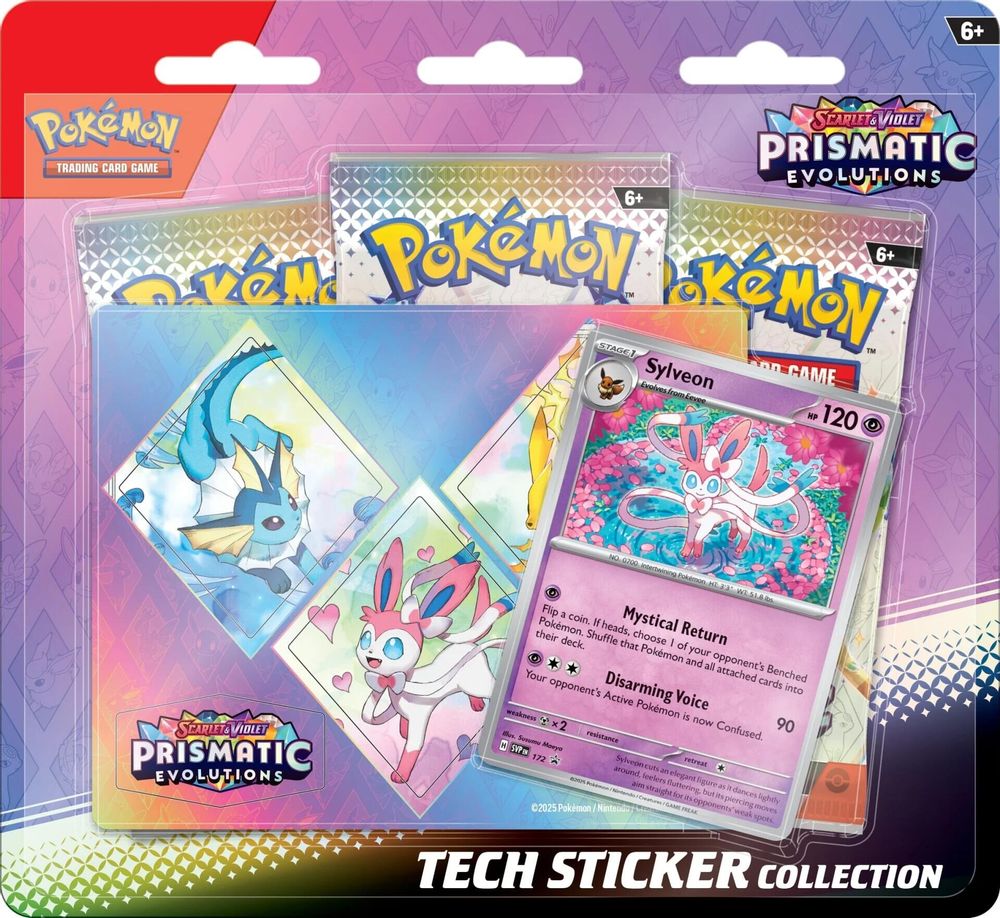 Prismatic Evolutions Tech Sticker Collection [Sylveon] — SV: Prismatic Evolutions