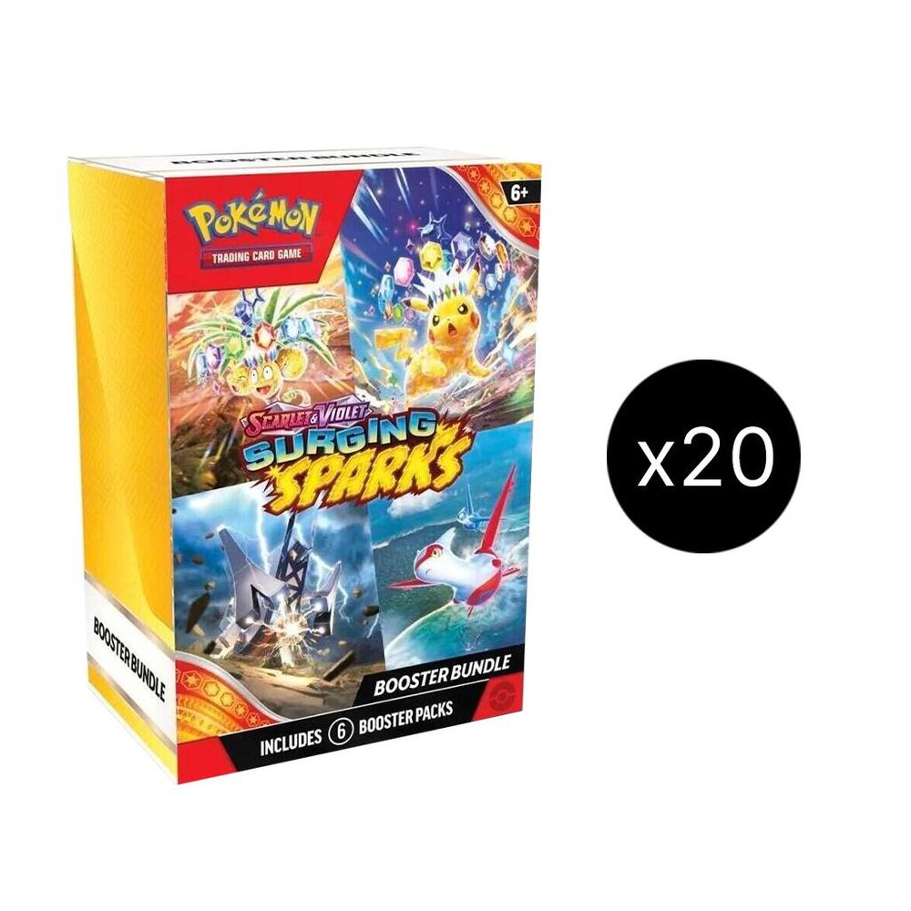 Surging Sparks Booster Bundle Case (LGS) — SV08: Surging Sparks