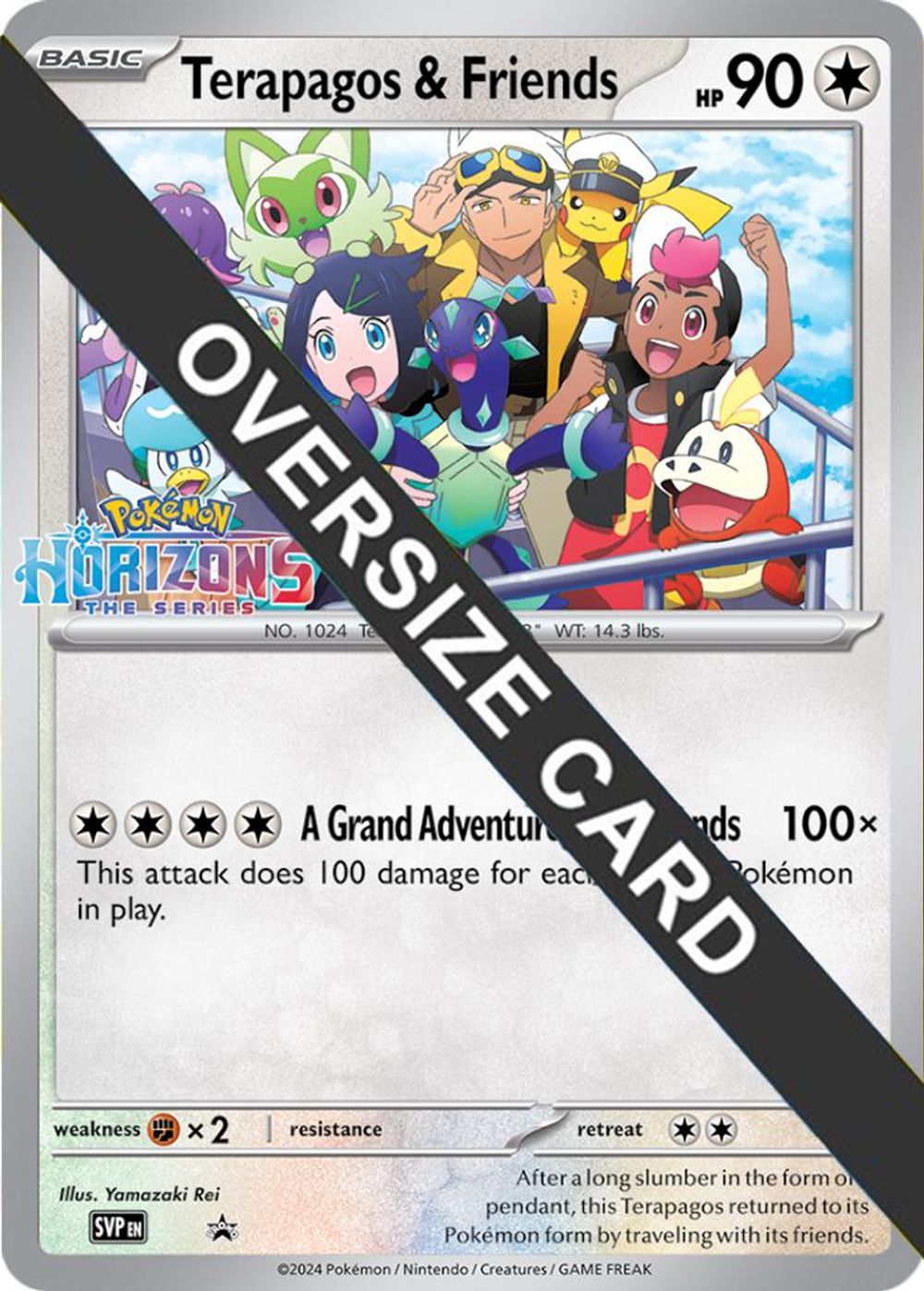 Terapagos & Friends — Jumbo Cards