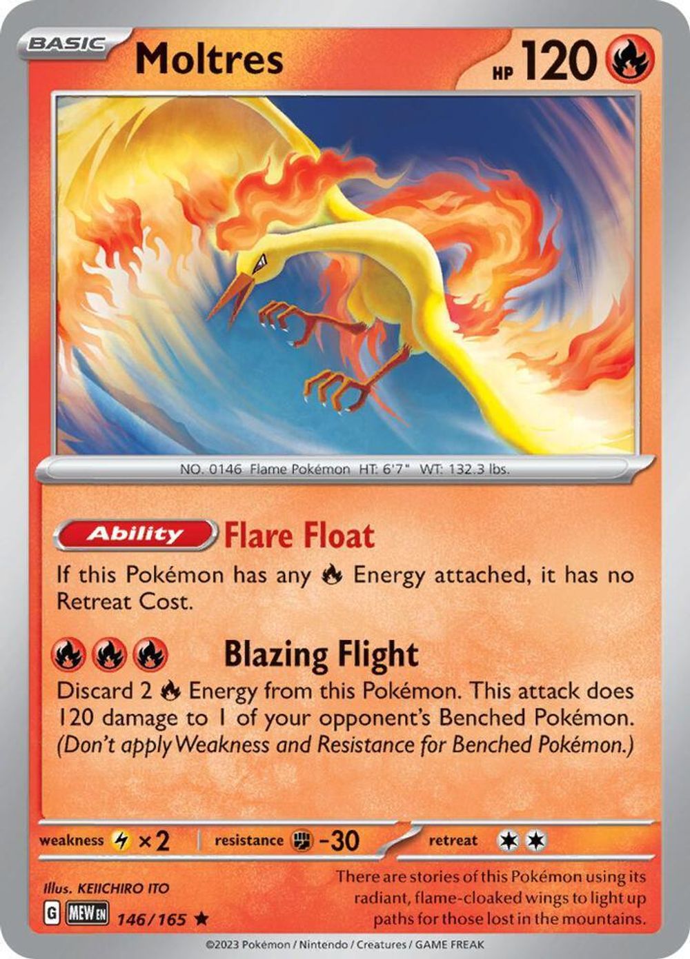Moltres - 146/165 — Deck Exclusives