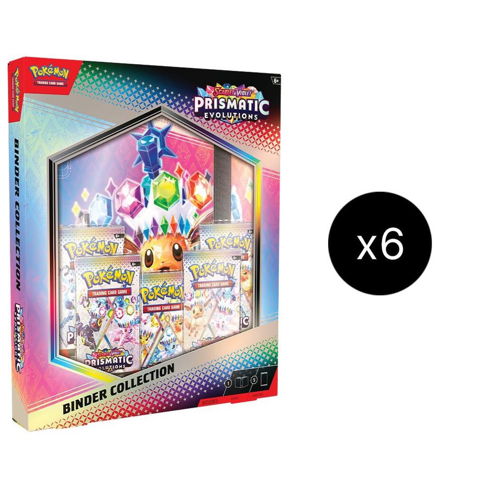 Prismatic Evolutions  Binder Collection Case — SV: Prismatic Evolutions