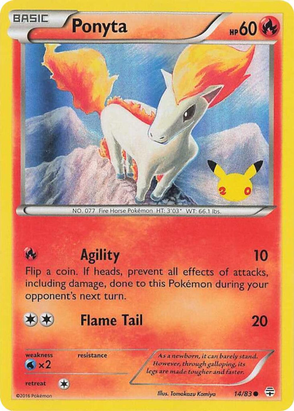 Ponyta — Celebrations