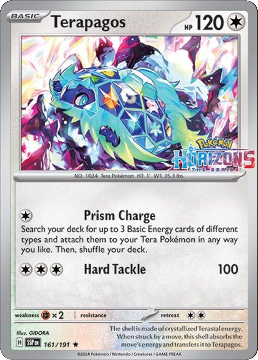 Terapagos - 161/191 — Miscellaneous Cards & Products