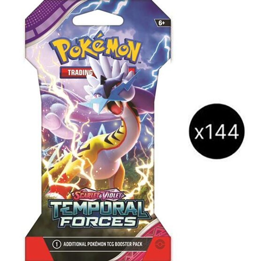 Temporal Forces Sleeved Booster Case — SV05: Temporal Forces