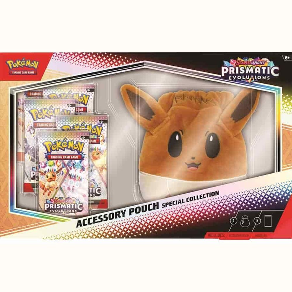 Prismatic Evolutions Accessory Pouch Special Collection — SV: Prismatic Evolutions