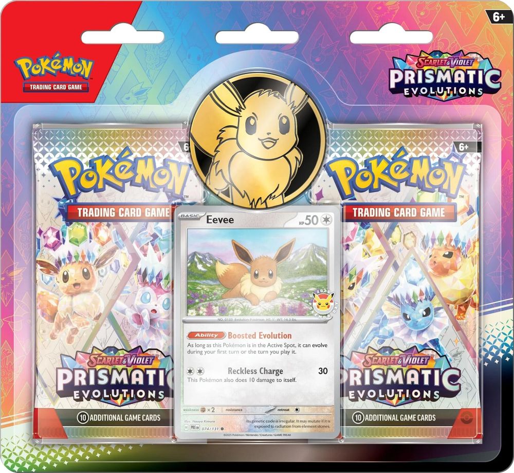 Prismatic Evolutions 2-Pack Blister [Eevee] — SV: Prismatic Evolutions