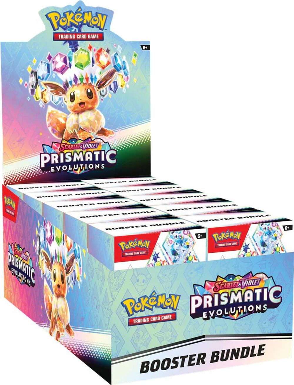 Prismatic Evolutions Booster Bundle Display — SV: Prismatic Evolutions