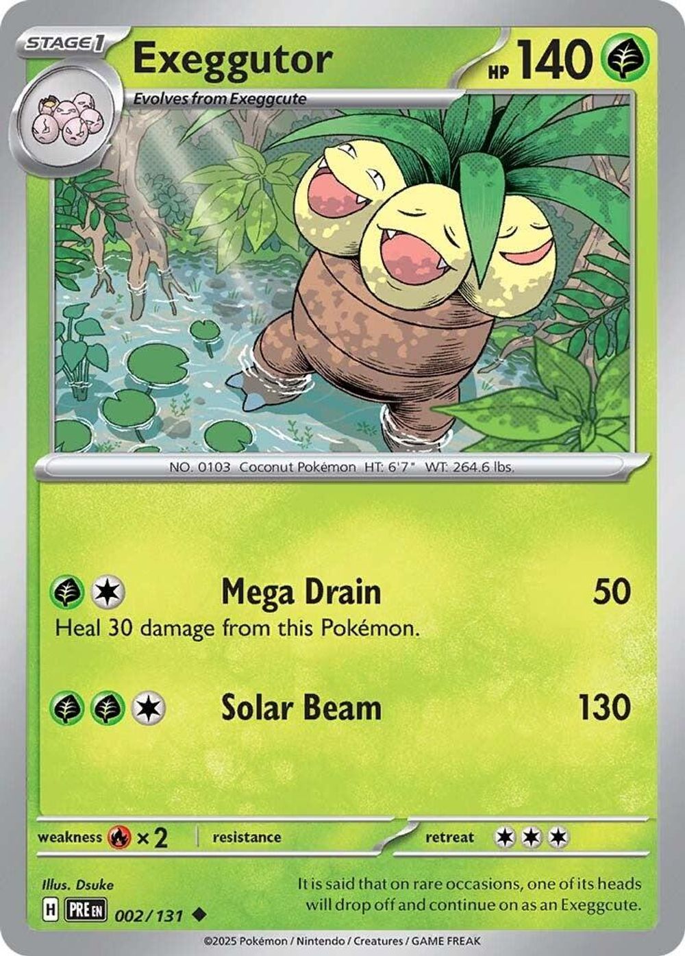 Exeggutor — SV: Prismatic Evolutions