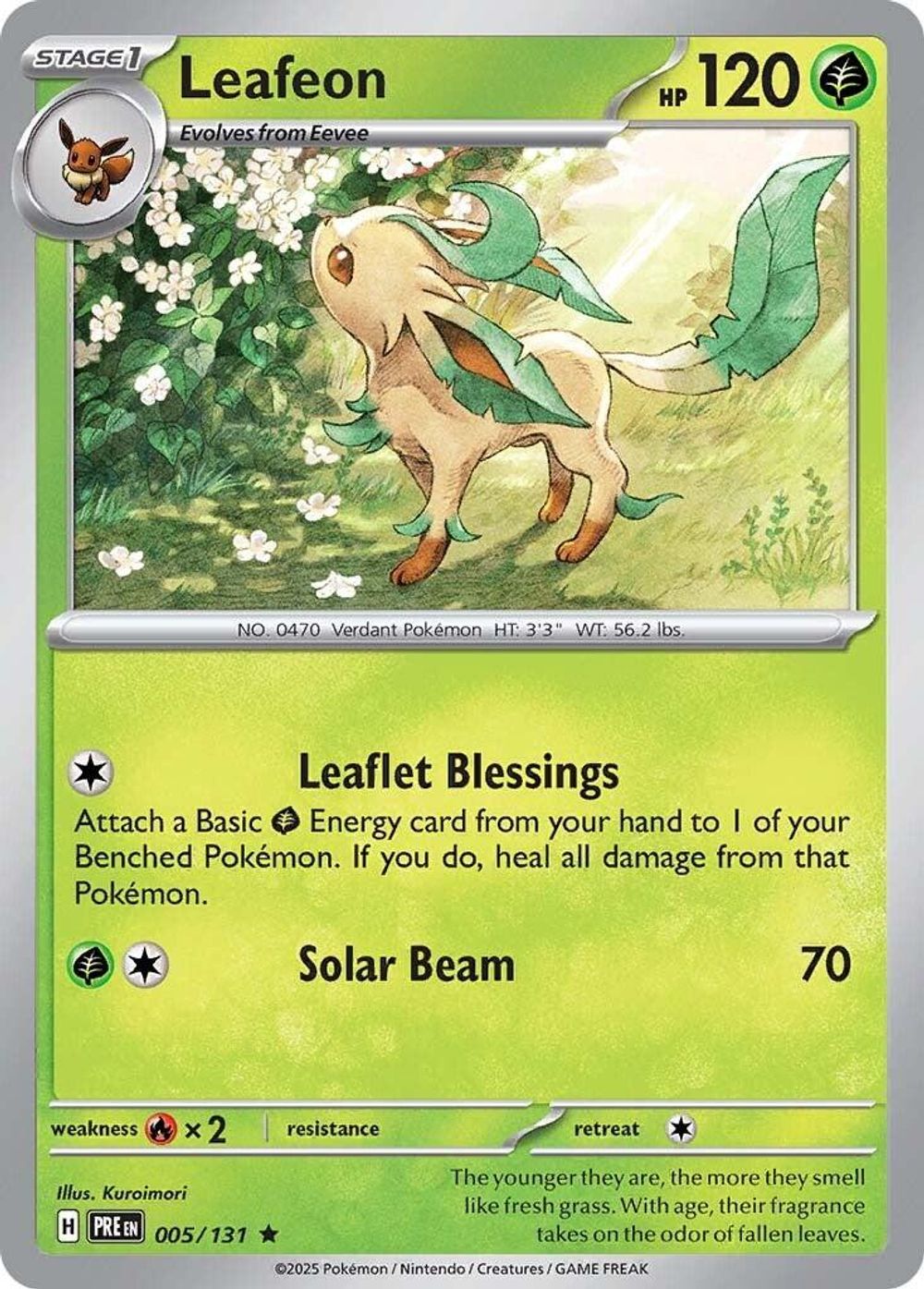 Leafeon — SV: Prismatic Evolutions