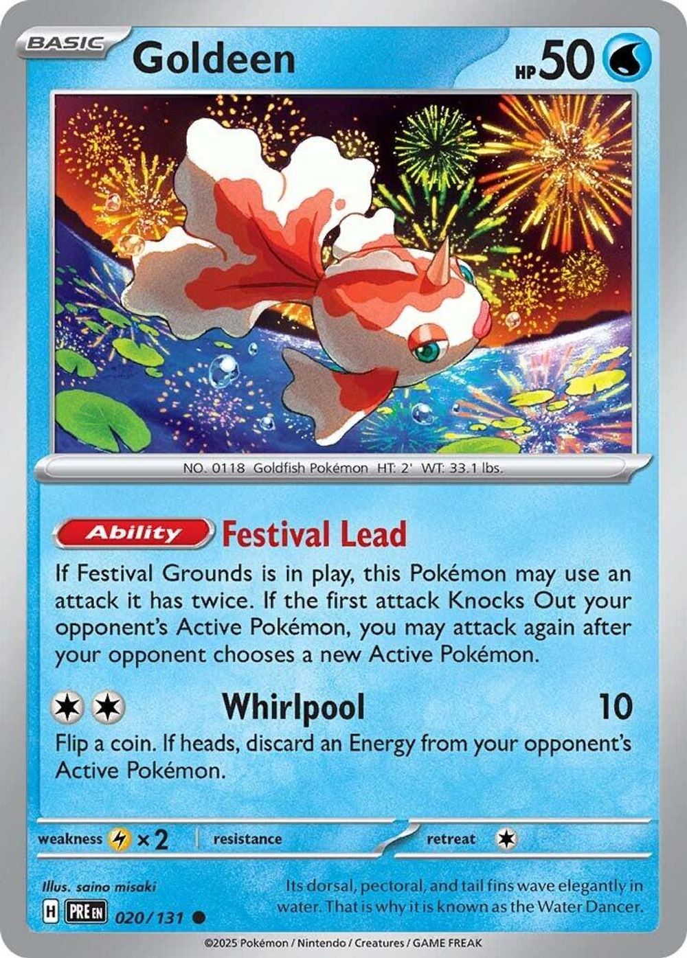 Goldeen — SV: Prismatic Evolutions