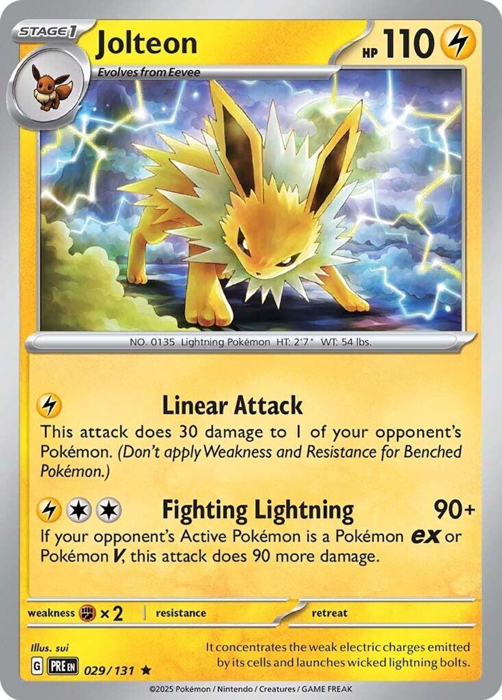 Jolteon — SV: Prismatic Evolutions