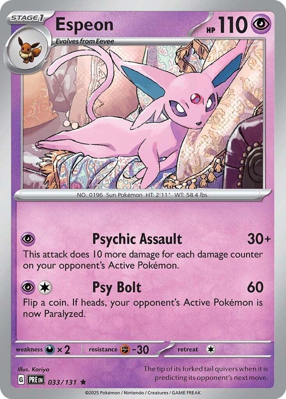 Espeon — SV: Prismatic Evolutions