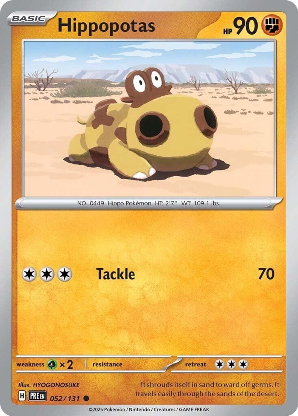 Hippopotas — SV: Prismatic Evolutions