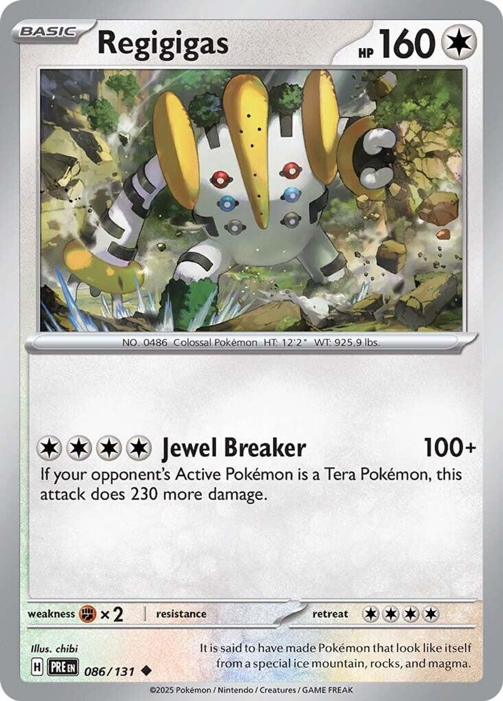 Regigigas — SV: Prismatic Evolutions
