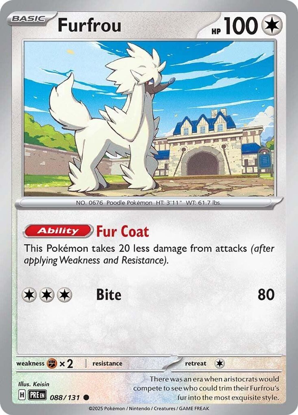 Furfrou — SV: Prismatic Evolutions