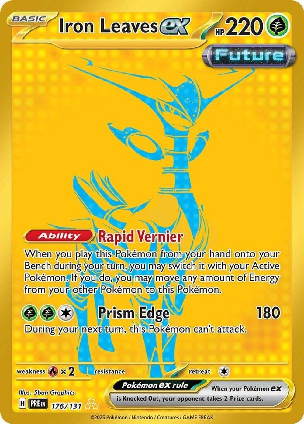 Iron Leaves ex — SV: Prismatic Evolutions