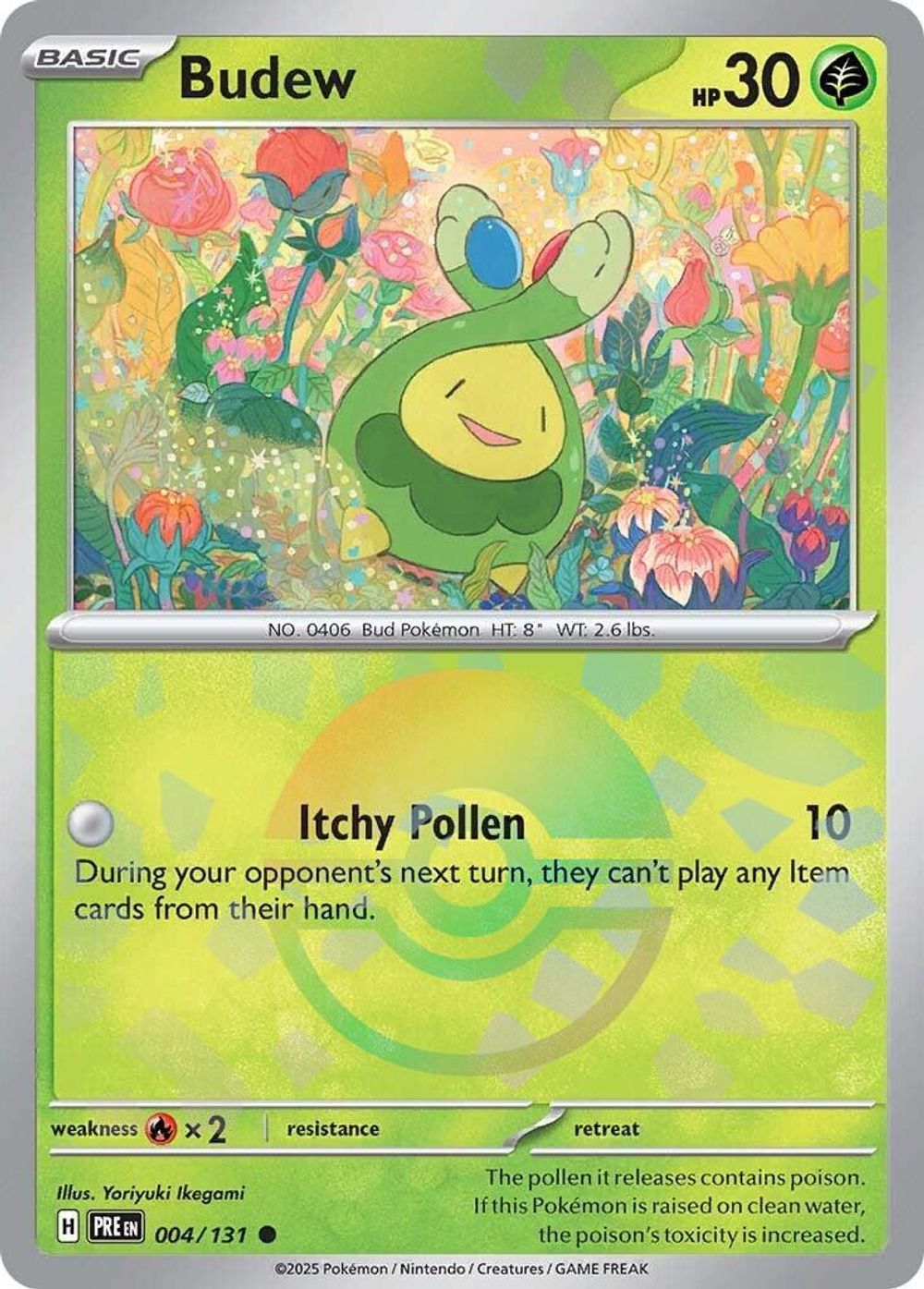 Budew (Poke Ball Pattern) — SV: Prismatic Evolutions