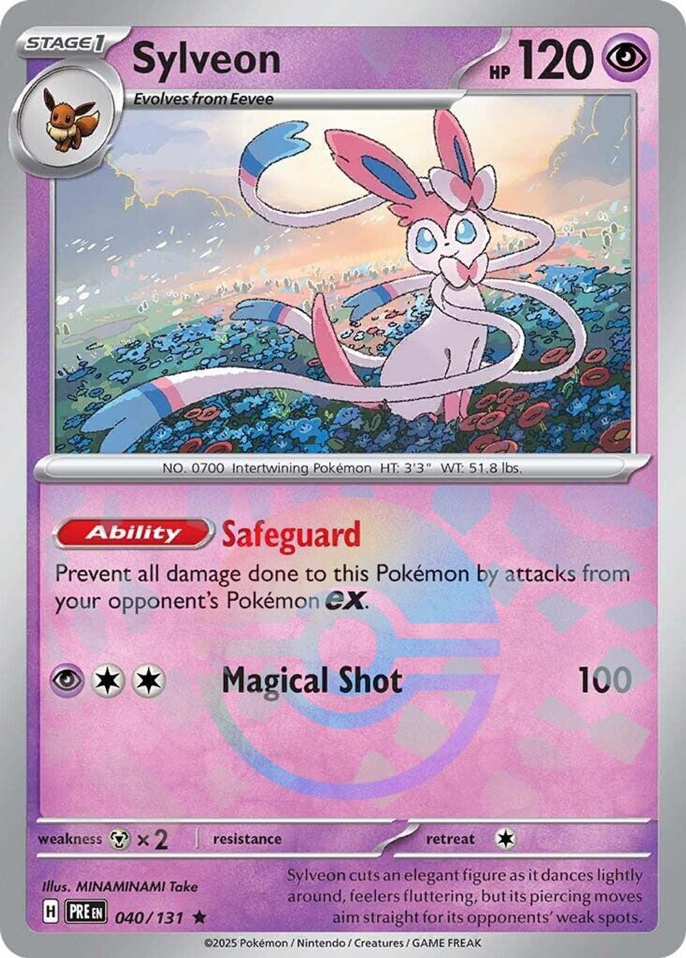 Sylveon (Poke Ball Pattern) — SV: Prismatic Evolutions