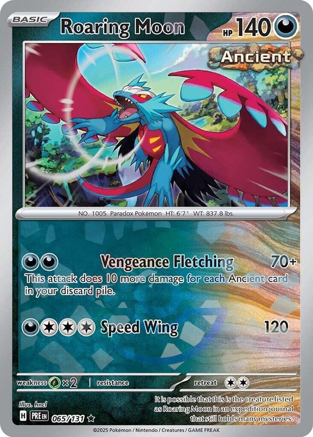 Roaring Moon (Poke Ball Pattern) — SV: Prismatic Evolutions