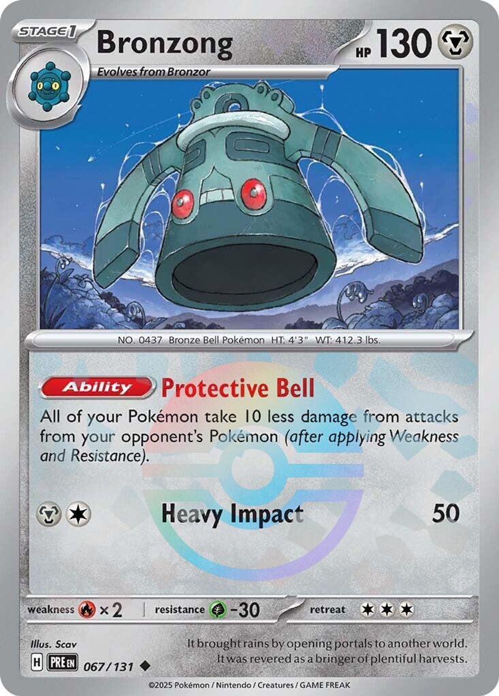 Bronzong (Poke Ball Pattern) — SV: Prismatic Evolutions
