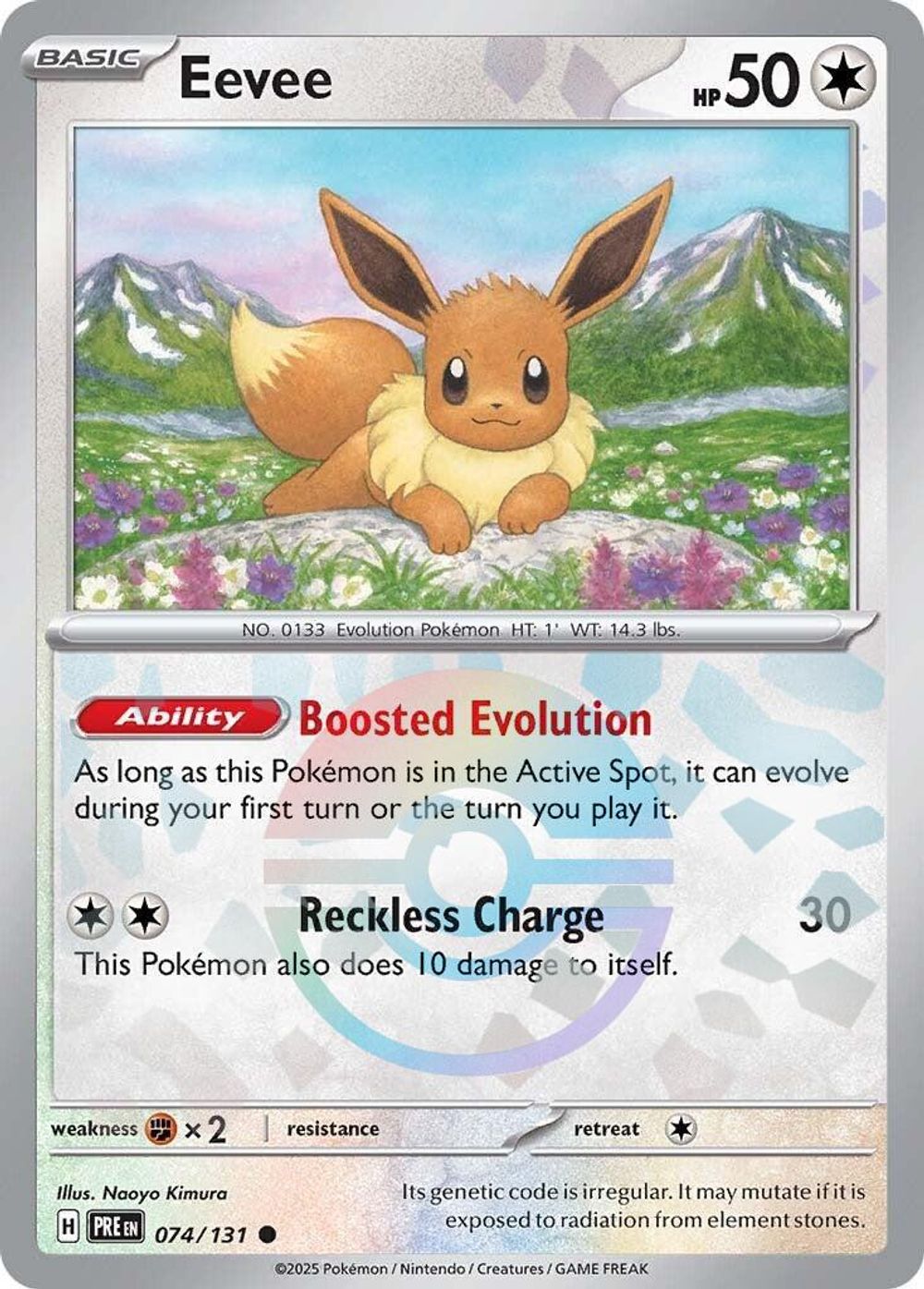 Eevee (Poke Ball Pattern) — SV: Prismatic Evolutions