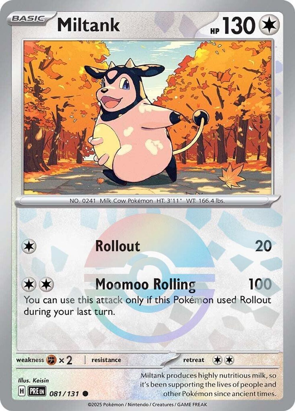 Miltank (Poke Ball Pattern) — SV: Prismatic Evolutions