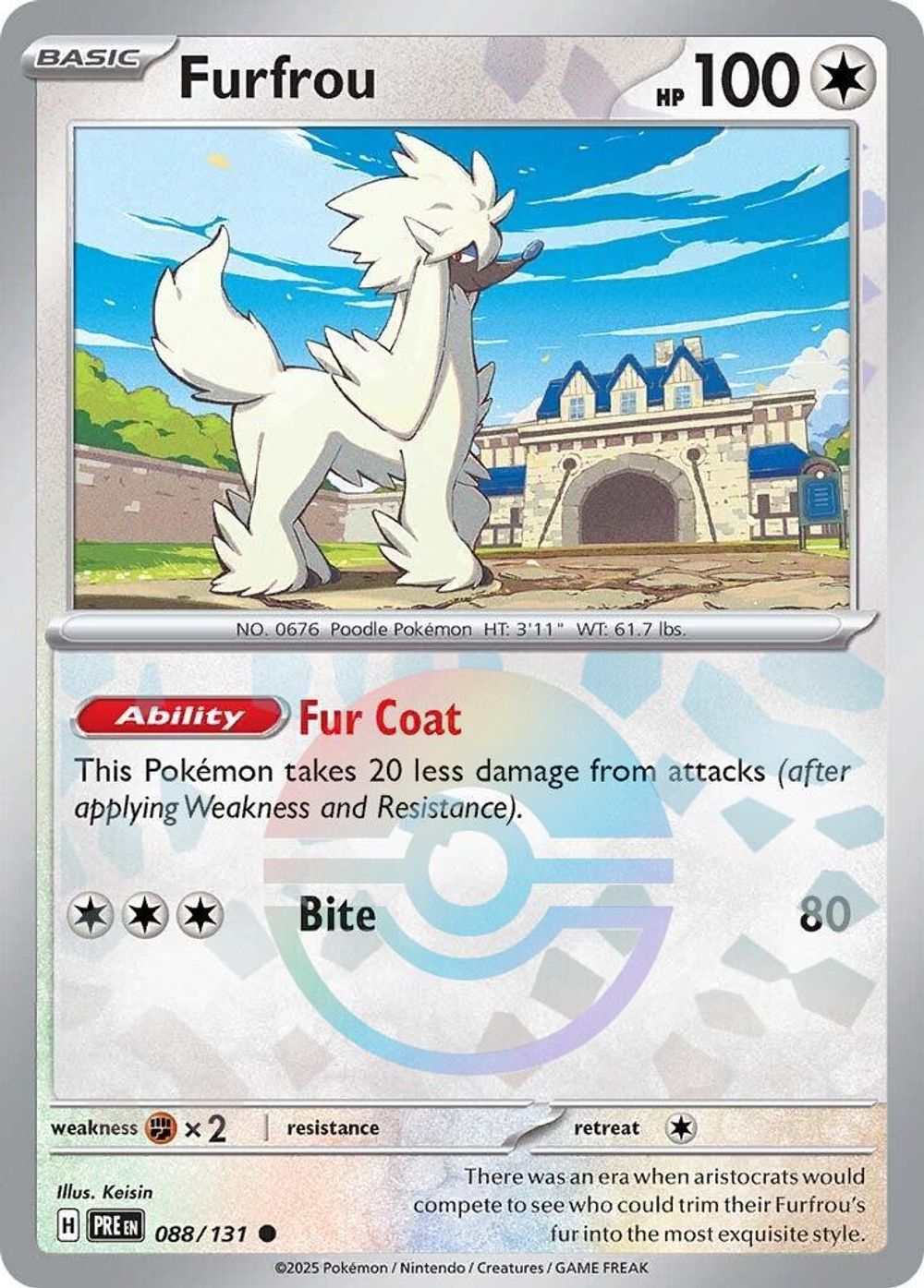 Furfrou (Poke Ball Pattern) — SV: Prismatic Evolutions