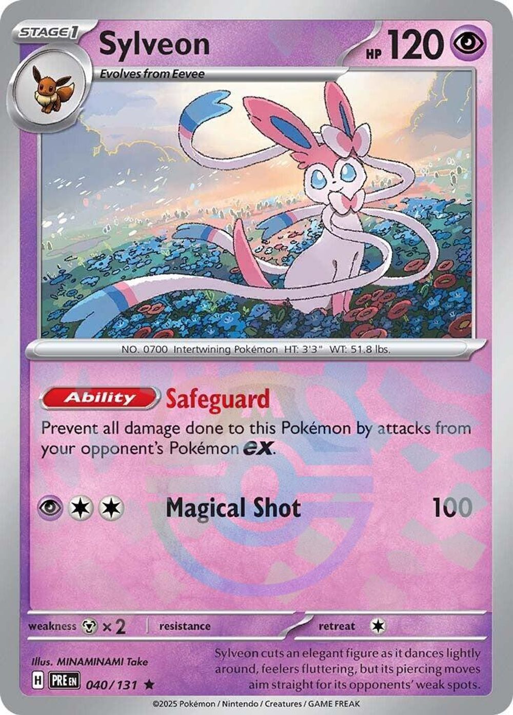 Sylveon (Master Ball Pattern) — SV: Prismatic Evolutions