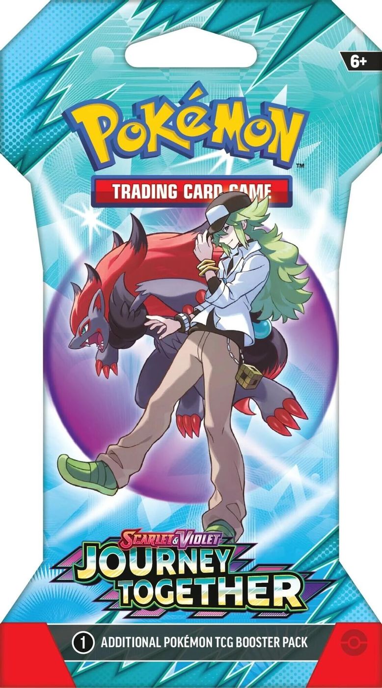 Journey Together Sleeved Booster Pack — SV09: Journey Together