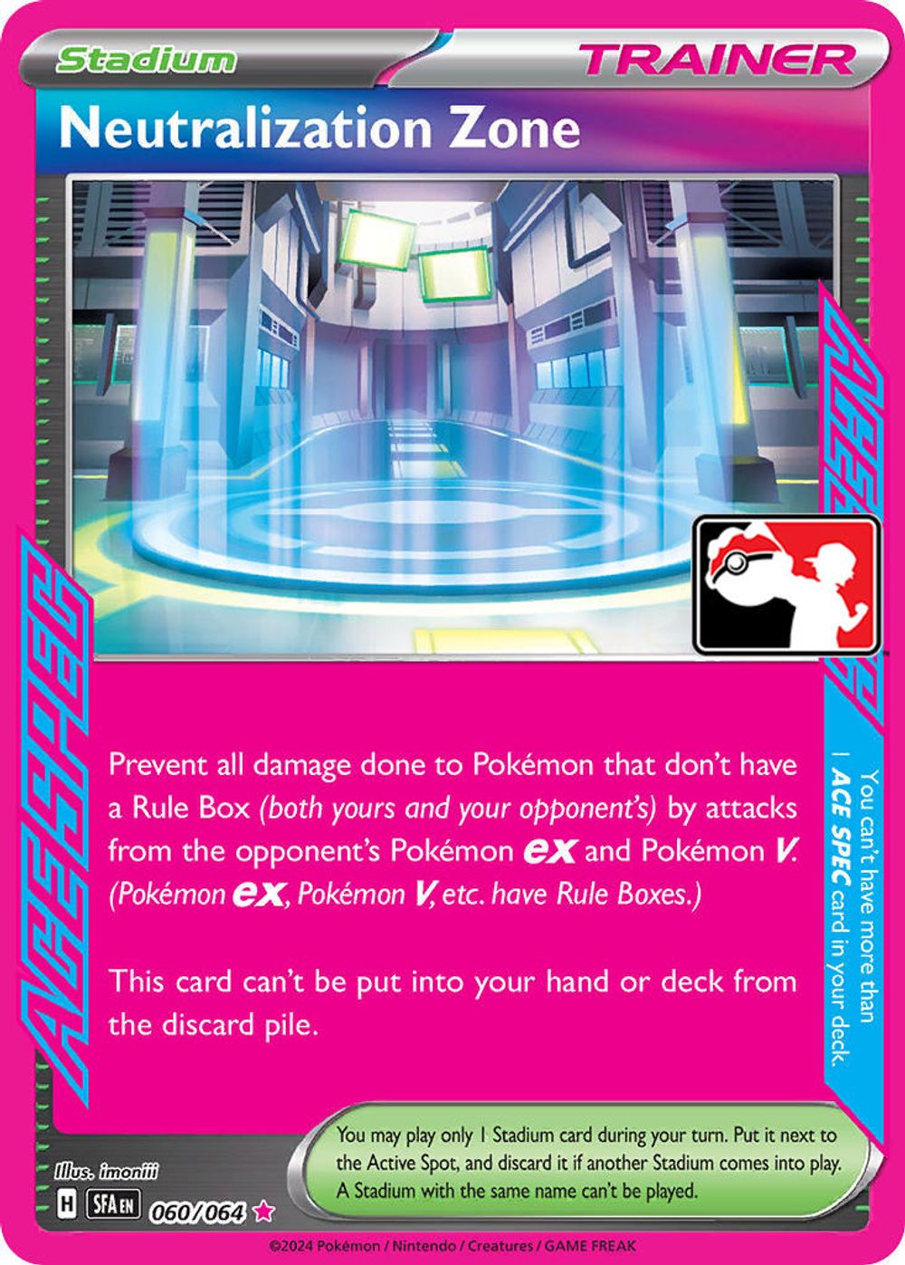 Neutralization Zone — Prize Pack Series Cards